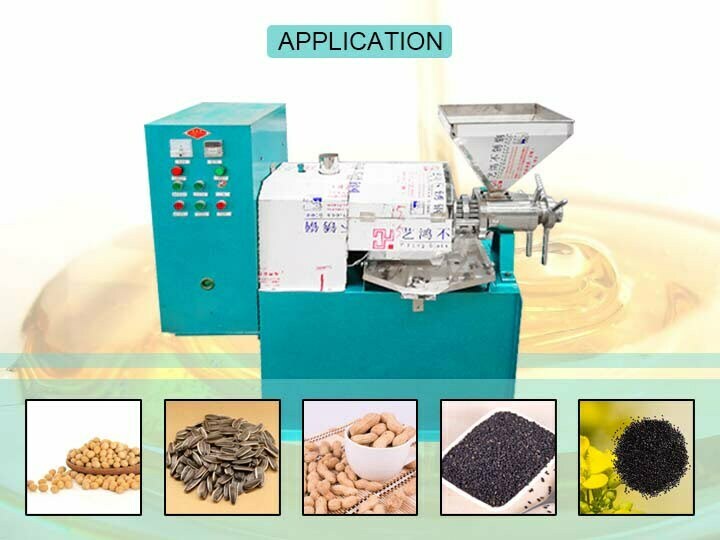 application market of this oil press machine