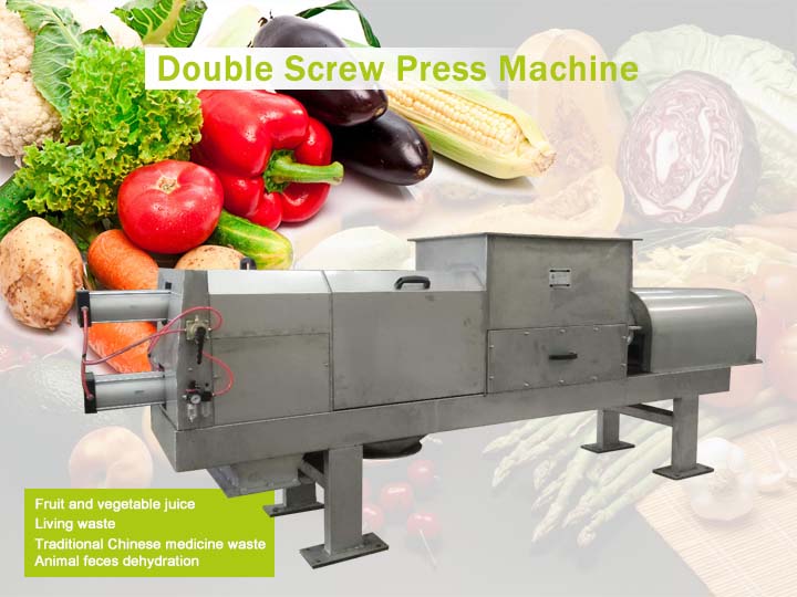 double screw press machine